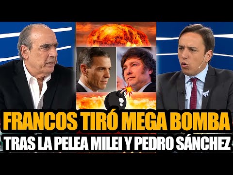 EL MINISTRO DE MILEI GUILLERMO FRANCOS TIRÓ UNA MEGA BOMBA SOBRE PEDRO ...